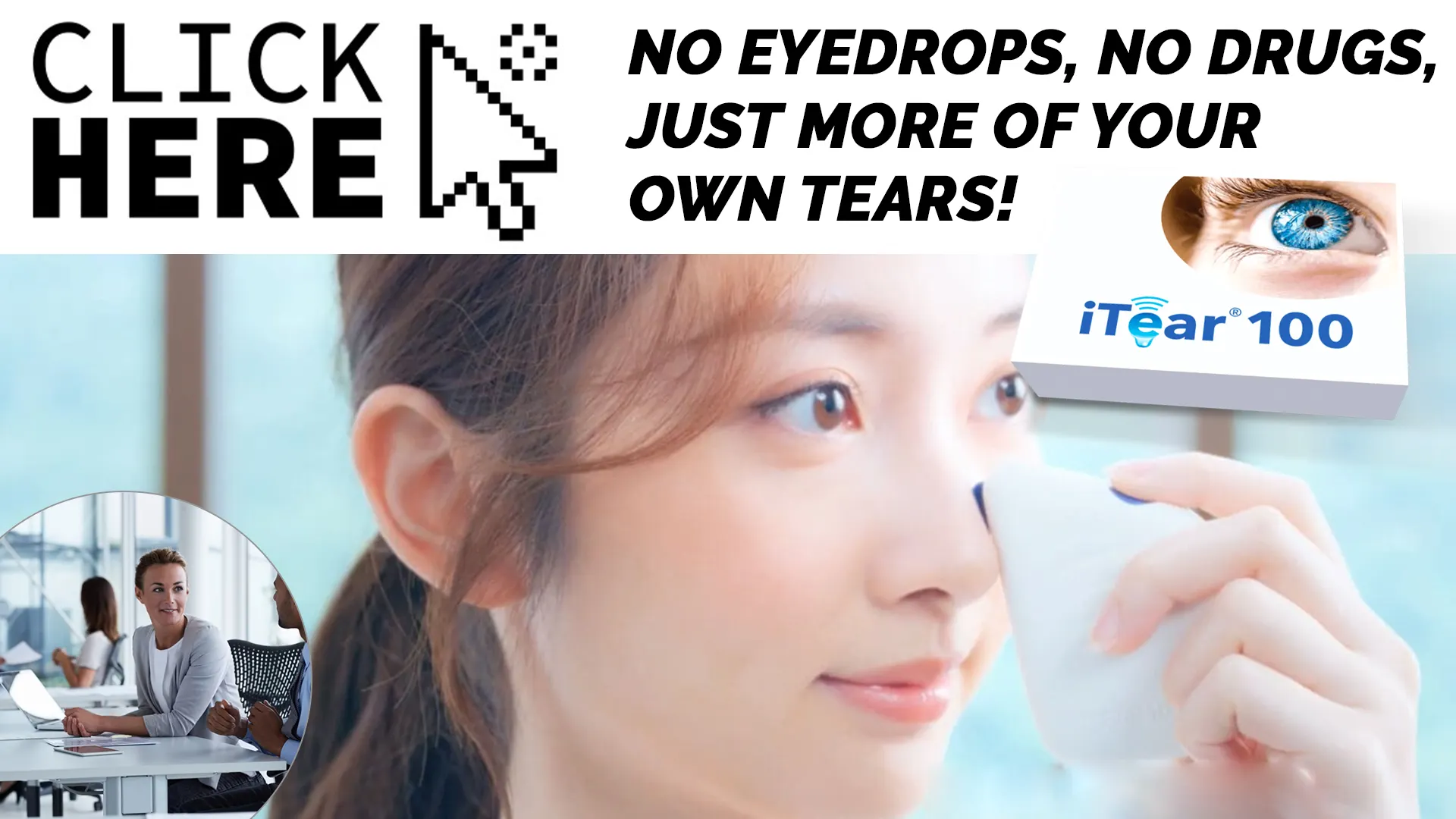 The iTEAR100 Device: Your Personal Oasis for Dry Eyes