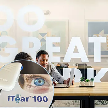 Life with [&iTear100



: A Partner in Eye Health